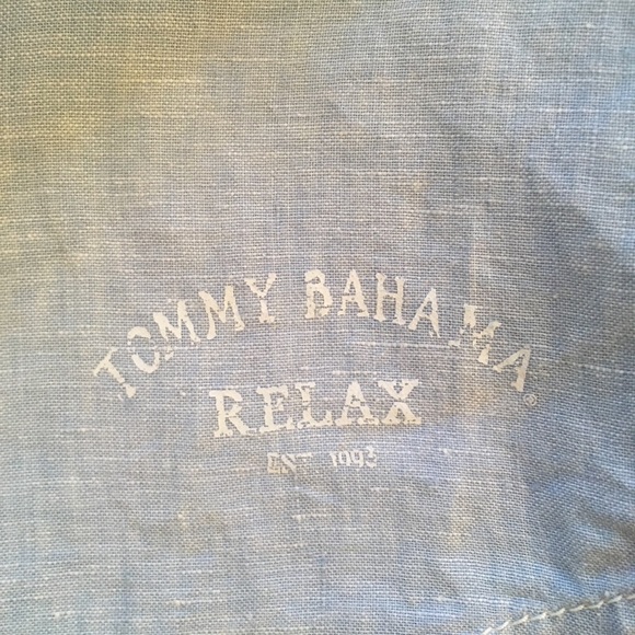 Tommy Bahama linen Button Down - Picture 5 of 8